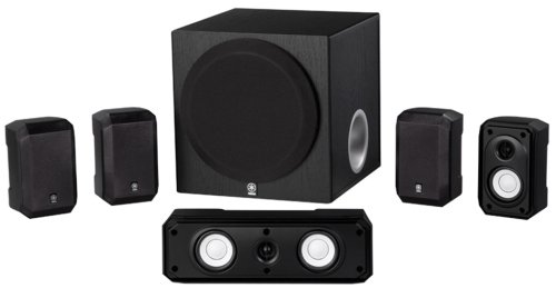 Yamaha NS-SP1800BL 5.1-Channel Home Theater Speaker System by Yamaha