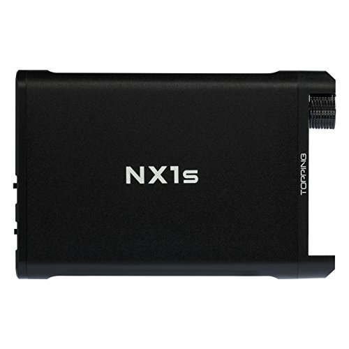 Topping NX1s Digital HiFi Portable Headphone Amplifier (Black) by Topping