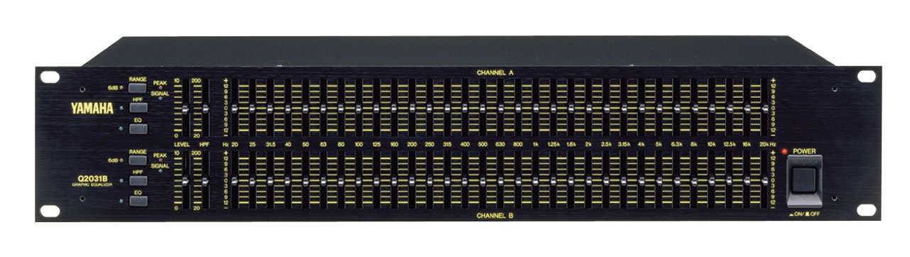 Yamaha Q2031B Dual-Channel Graphic Equalizer by Yamaha