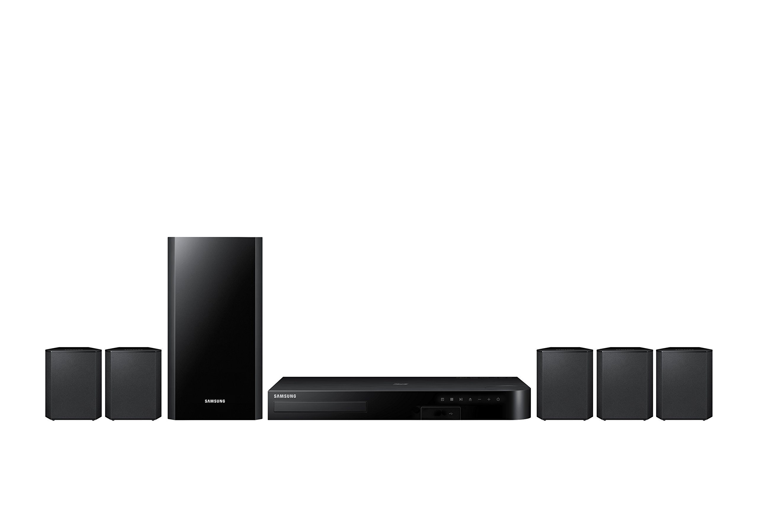 Samsung HT-J4500 5.1 Channel 500 Watt 3D Blu-Ray Home Theater System (2015 Model) by Samsung